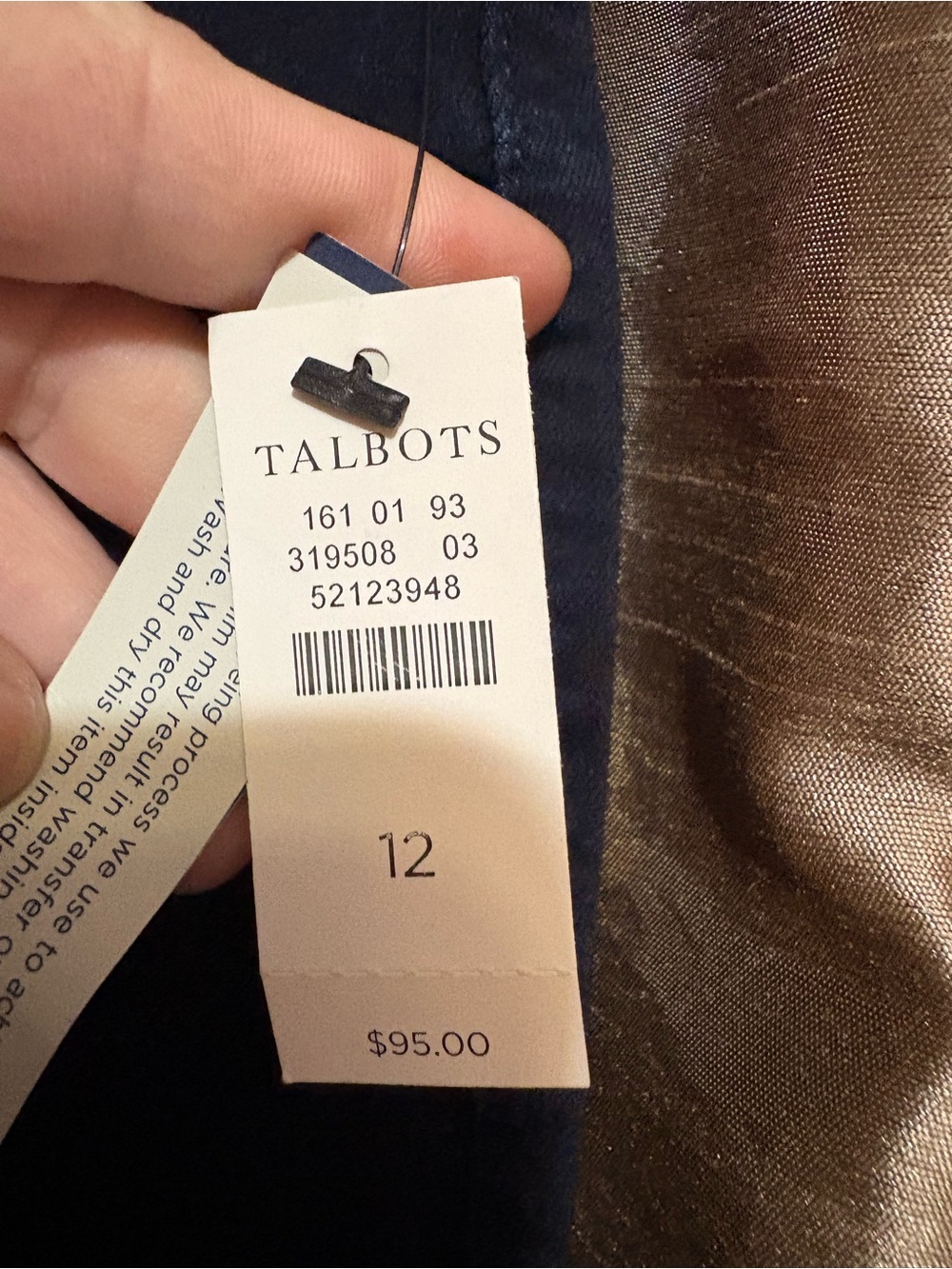 Talbots Navy High-Rise Jeggings Ankle-Length #1932 - Picture 4 of 7